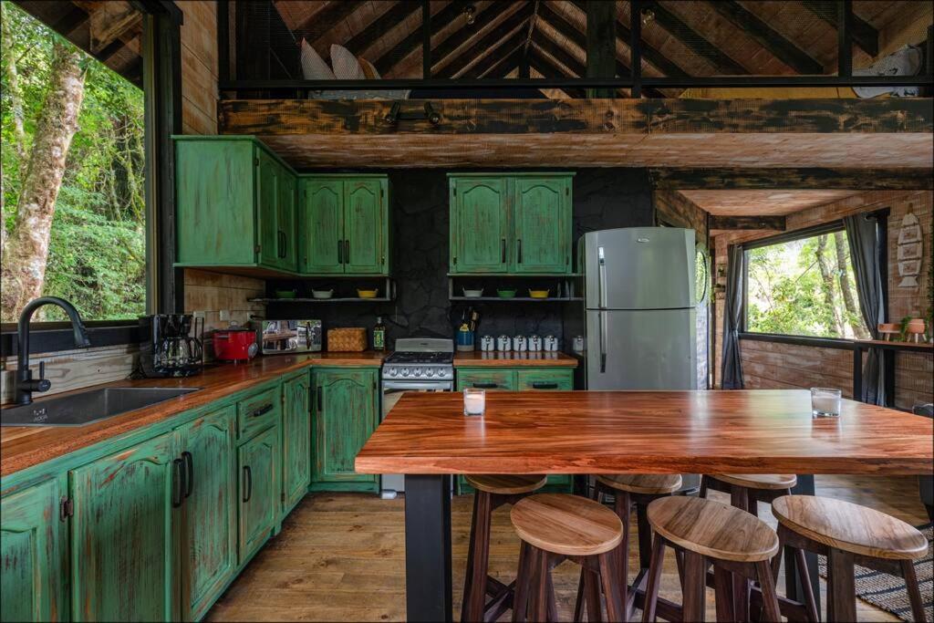 Unicorn Lodge: Direct Riverfront : Unique Experience San Gerardo de Dota Eksteriør billede
